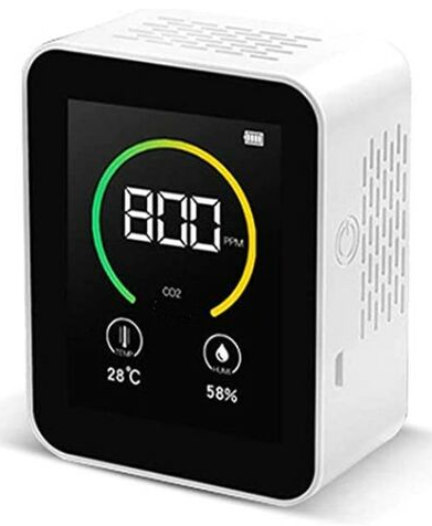 KOBAN 0799098 Medidor de CO2 KCO2 METER con un rango de medición 400ppm-5000ppm
